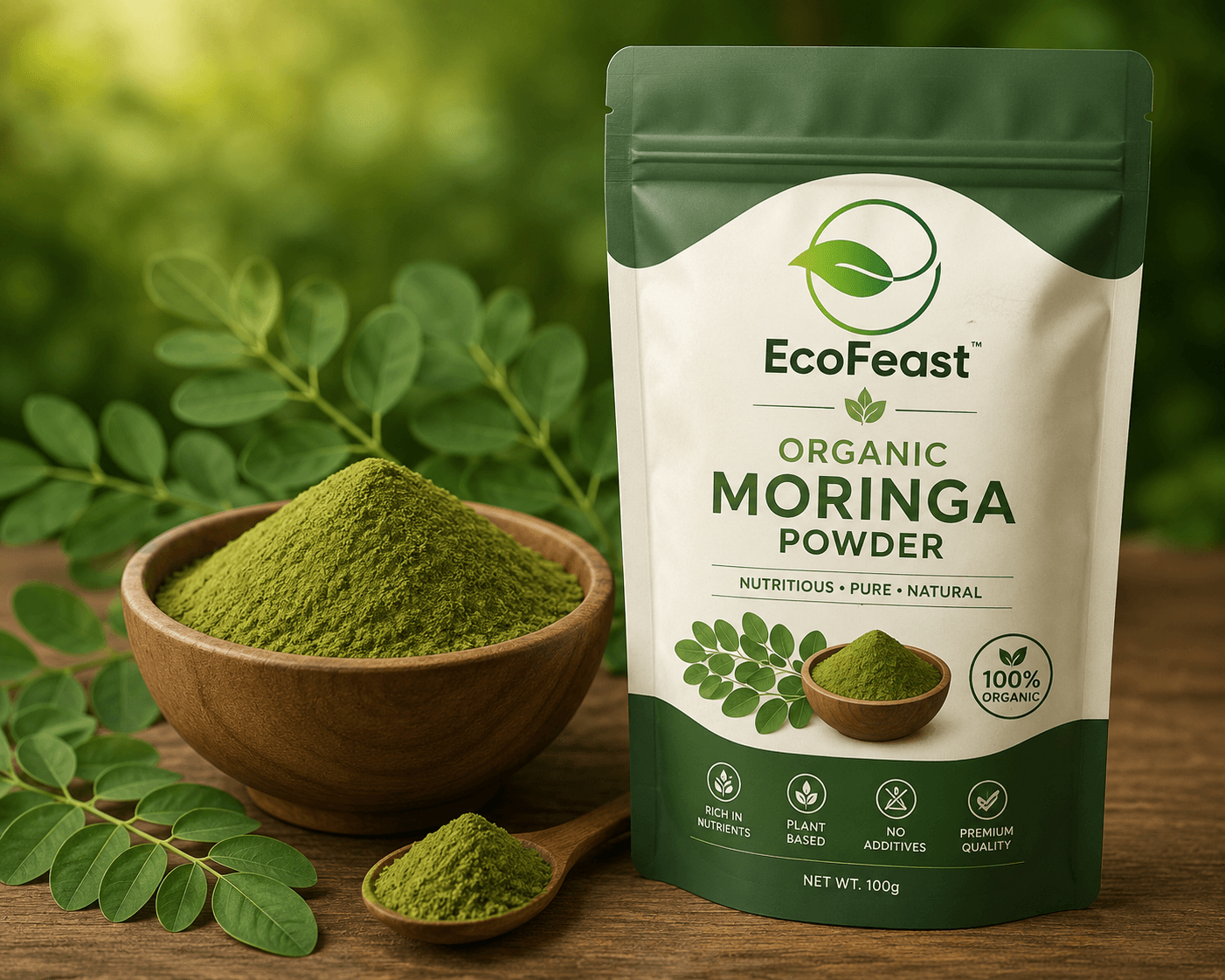 Organic Moringa Powder